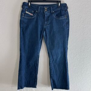 Diesel Ladies Ronhar 008DR Raw Hem Jeans